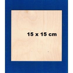 SKLEJKA #3mm / Podkładka 15x15cm,  deseczka